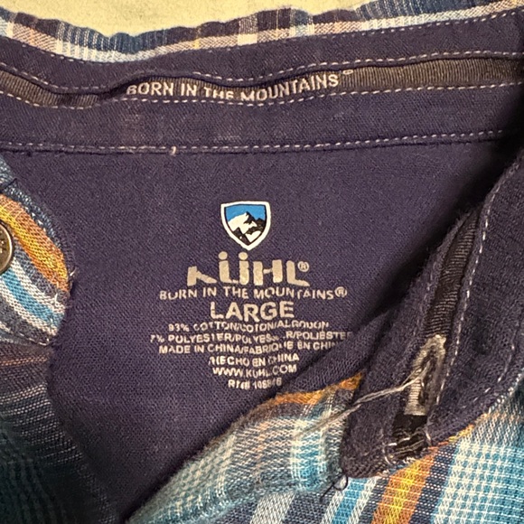 Kuhl outdoors Plaid Button Down Shirt - Picture 2 of 14